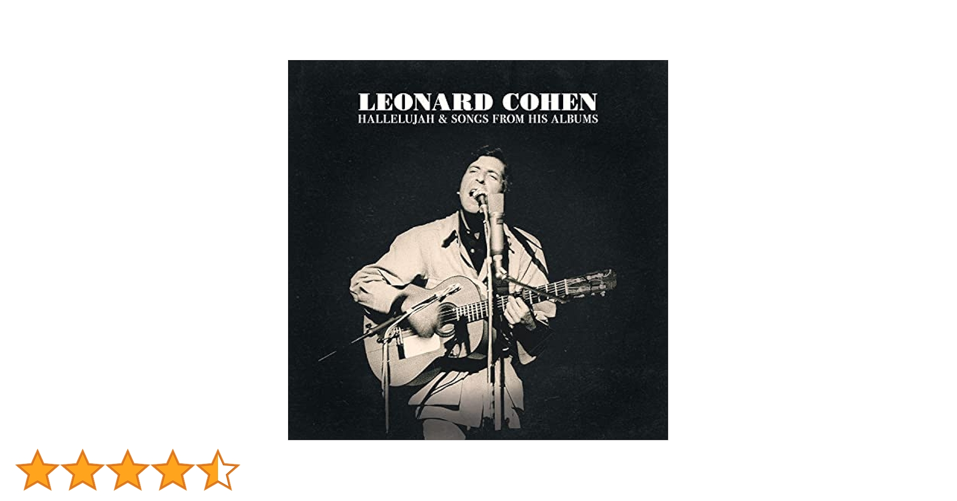 【中古】 hallelujah/ＣＤ/LTDC-111 Amazon.co.jp: Hallelujah & Songs from His Albums: ミュージック